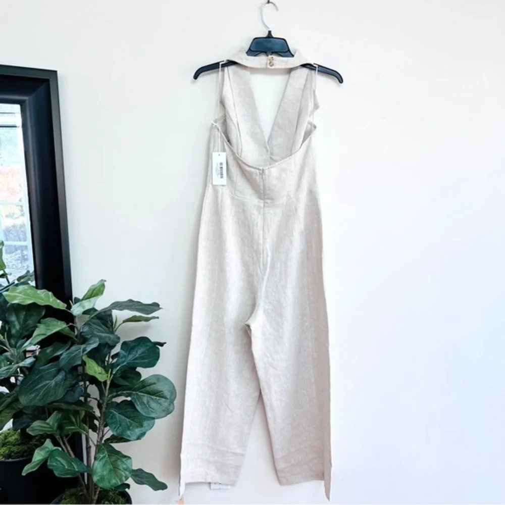 💋Anthropologie Reformation linen jumpsuit